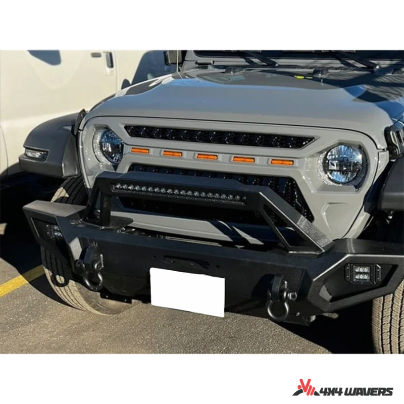 4x4wavers Grille - New Lighting Style Style Front Grille - 4X4 WAVERS