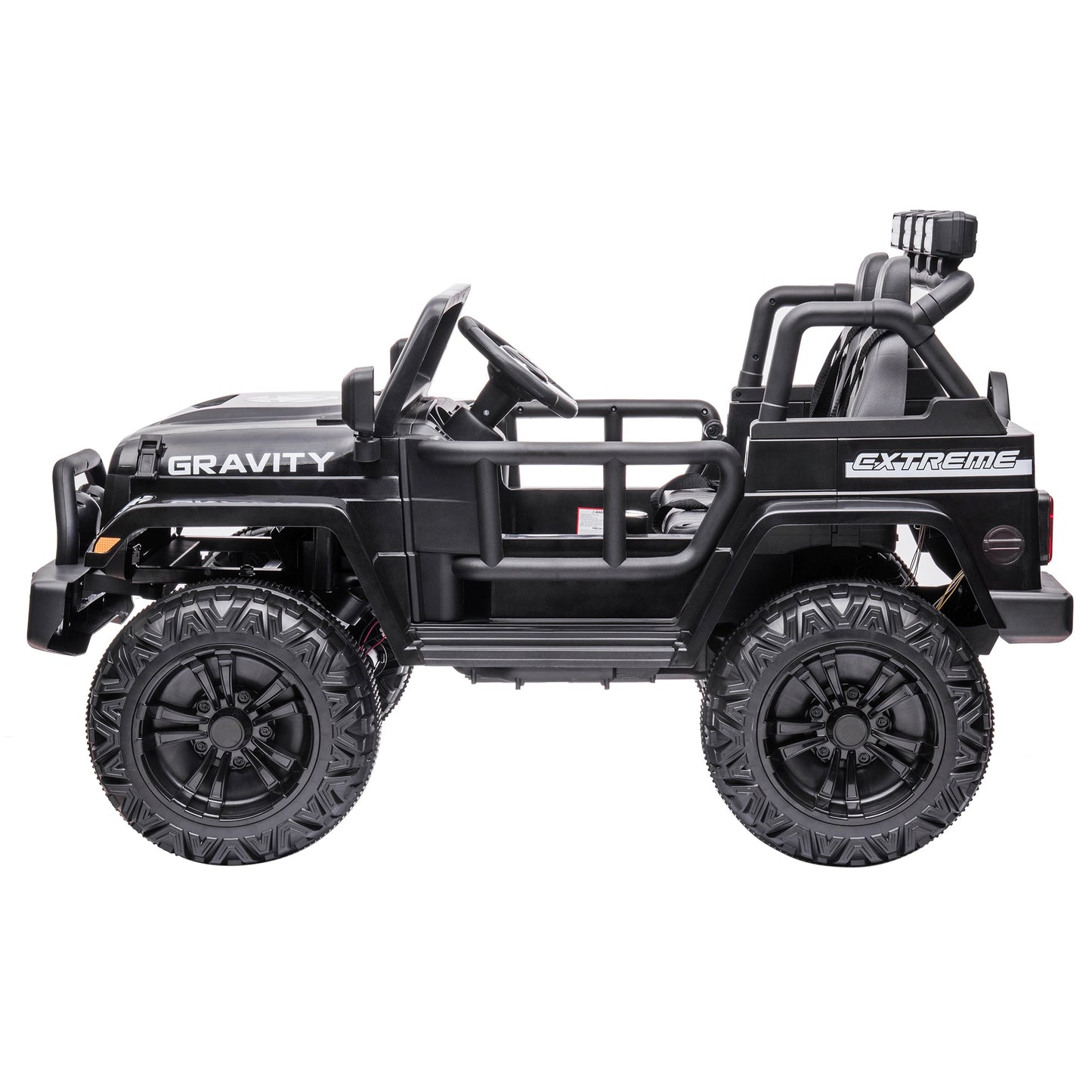 2026 24V Monster Jeep Wrangler JL 2 Seater DELUXE Kids Ride On Car with Remote Control