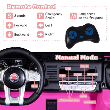 2026 24V Monster Jeep Wrangler JL 2 Seater DELUXE Kids Ride On Car with Remote Control