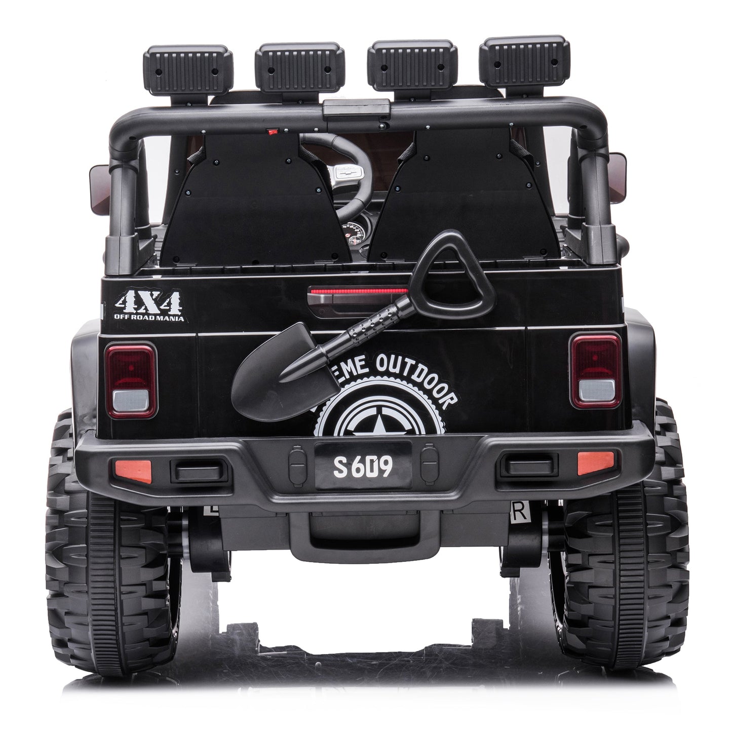 2026 24V Monster Jeep Wrangler JL 2 Seater DELUXE Kids Ride On Car with Remote Control