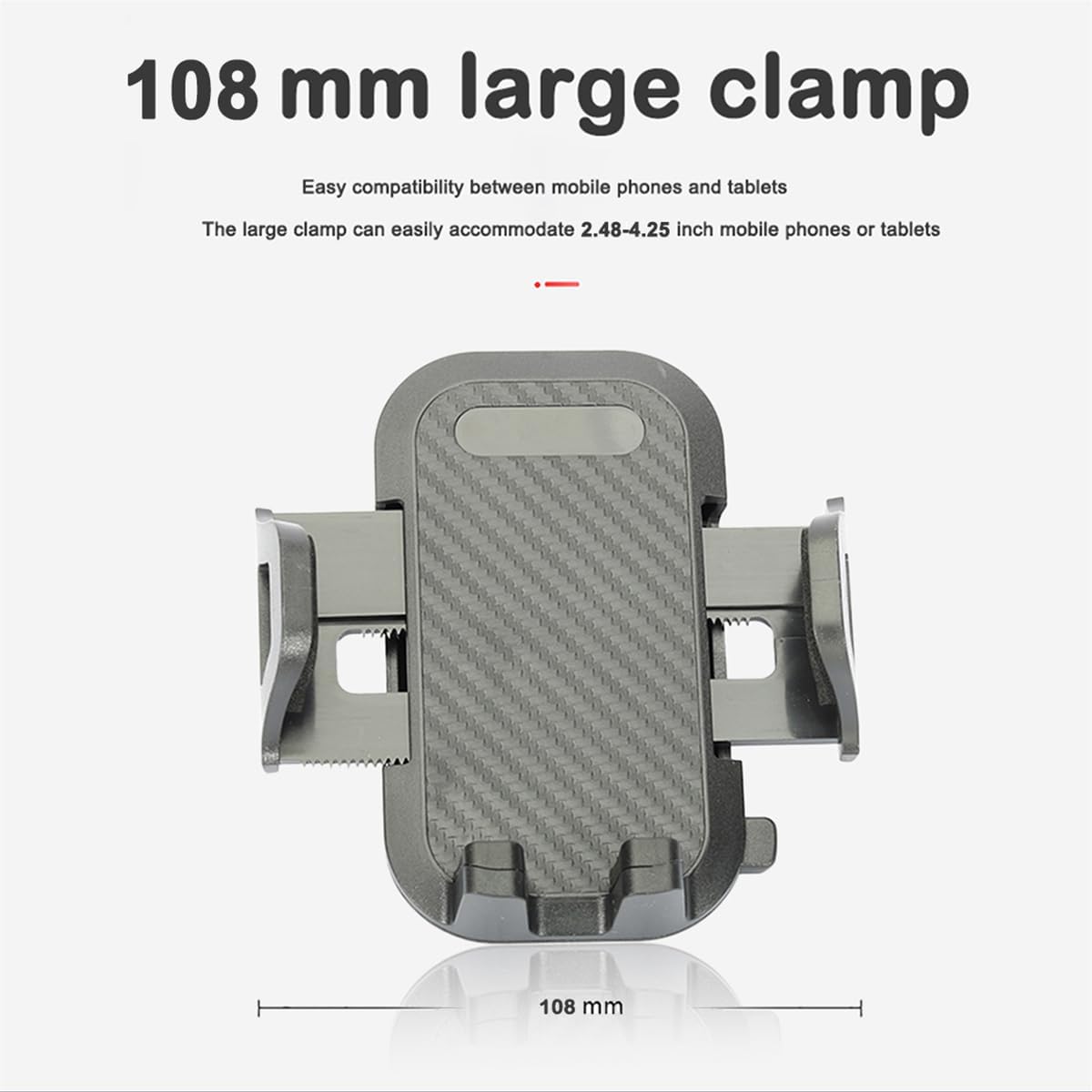 4X4WAVERS Dashboard Phone Holder and Tray - Phone Mount  - Jeep Wrangler & Gladiator JL/JLU/JT 2024+ (not for 4XE) - 4X4 WAVERS