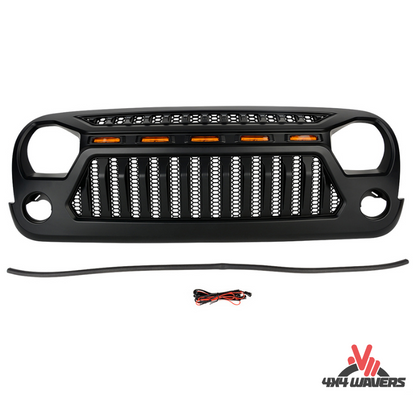 4x4wavers Grille - New Lighting Style Front Grille - 4X4 WAVERS