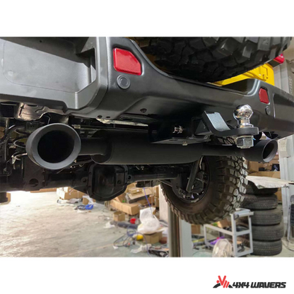 4x4wavers Performance Double Exhaust Muffler with Premium Sound, MF Style - 4X4 WAVERS