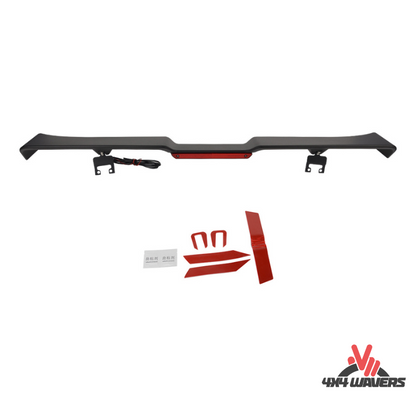 4x4wavers Rear Top Spoiler with Brake LED Light - 4X4 WAVERS