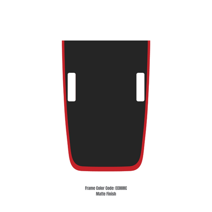 CARCODE Hood Decal/Sticker – for JL/JLU/JT/4XE Rubicon Hood – Made in Canada - 4X4 WAVERS