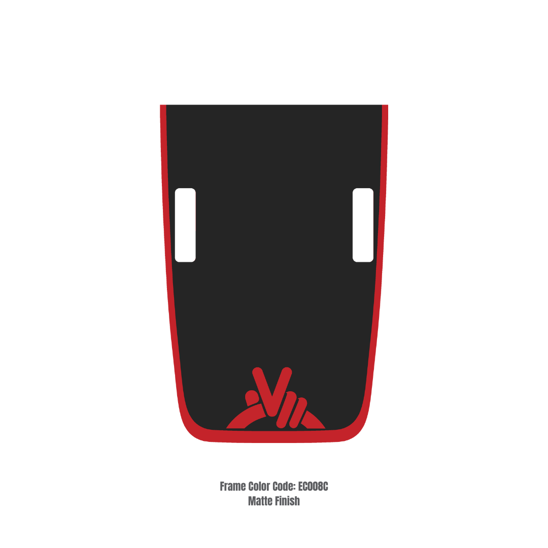 CARCODE Hood Decal/Sticker - Wave Style Kit – for JL/JLU/JT/4XE Rubicon Hood – Made in Canada - 4X4 WAVERS