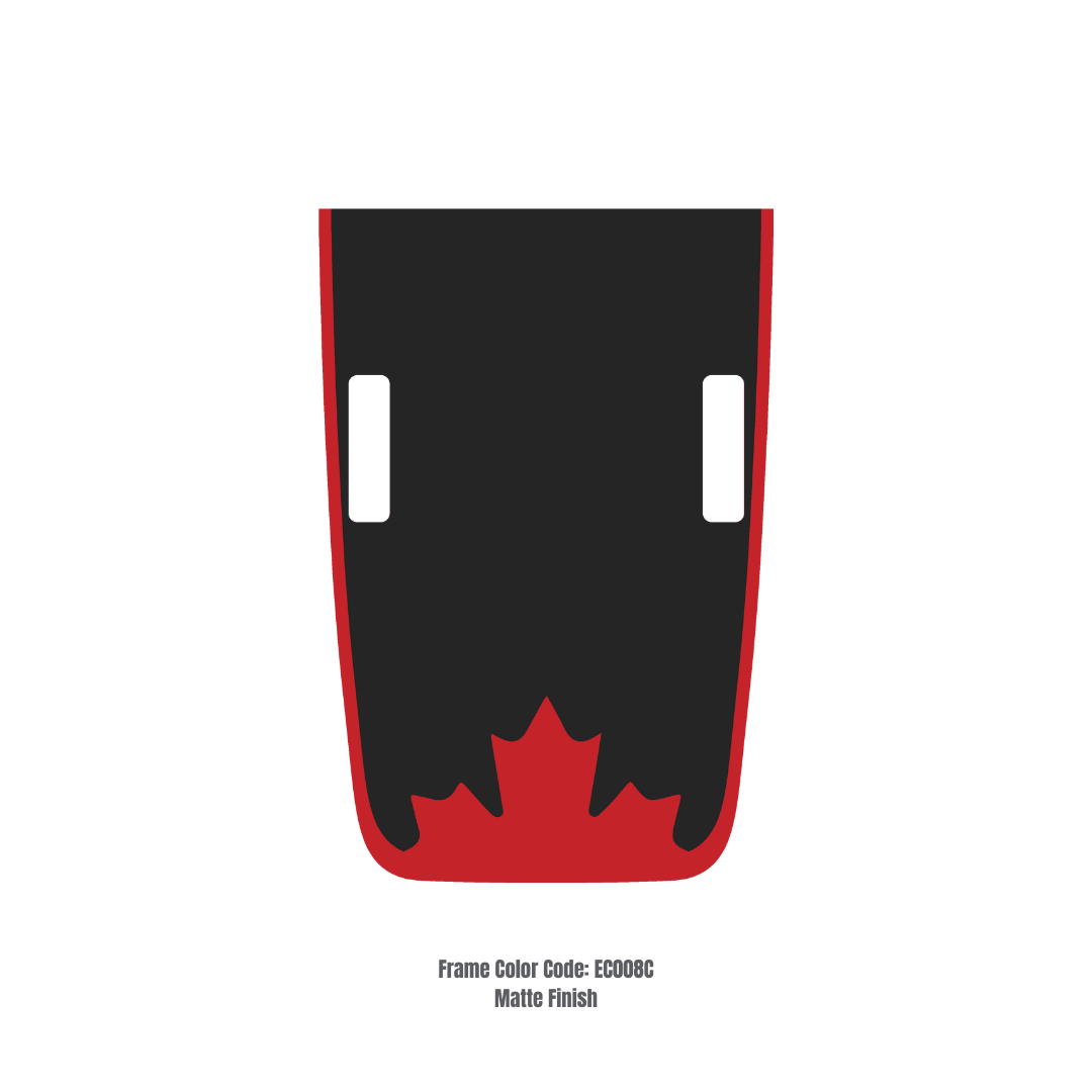 Hood Decal Sticker – CANADA Style Kit – for JL/JLU/JT/4XE Rubicon Hood – Made in Canada - 4X4 WAVERS