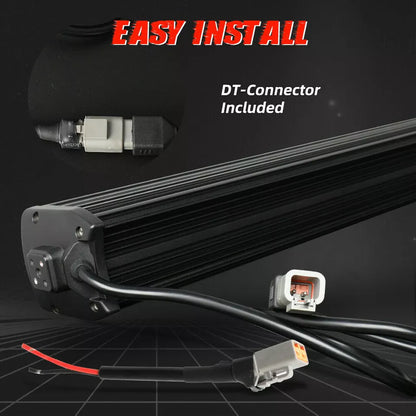 4X4Wavers 52inch F25 Series Multi Spot-projector Laser Module Dual Row LED Light Bar - 4X4 WAVERS