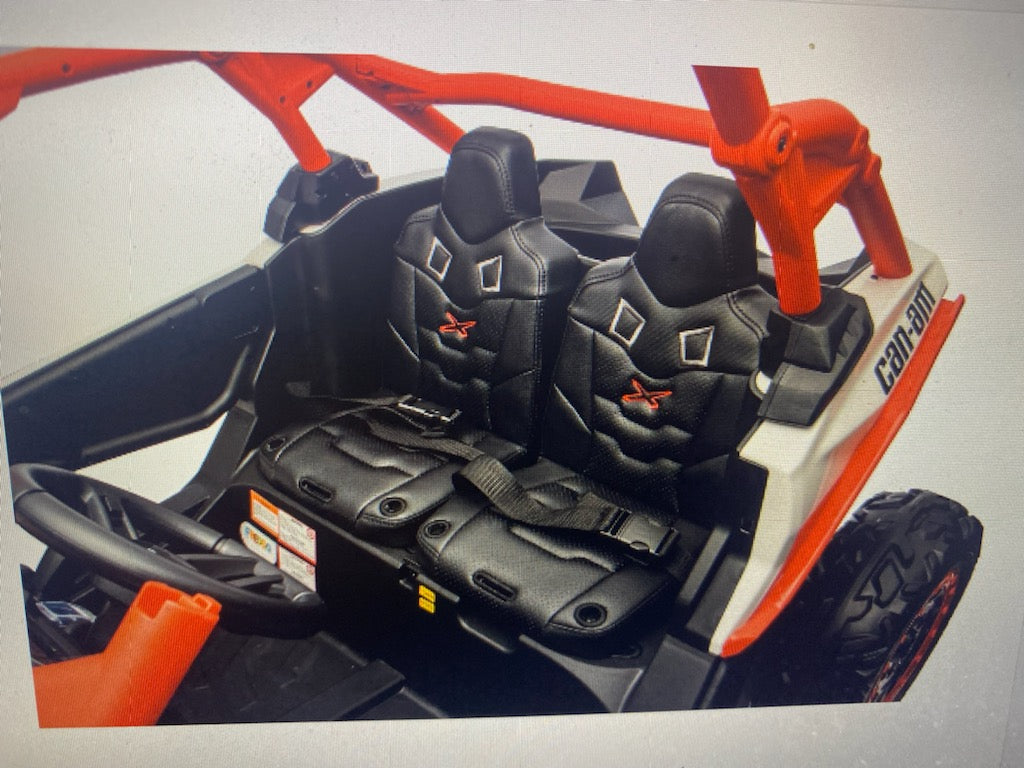 2026 2X24V CAN AM MAVERICK 4X4 2 Seater DELUXE Kids Ride On Car with Remote Control