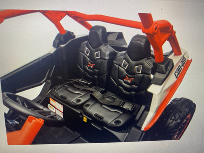 2026 2X24V CAN AM MAVERICK 4X4 2 Seater DELUXE Kids Ride On Car with Remote Control