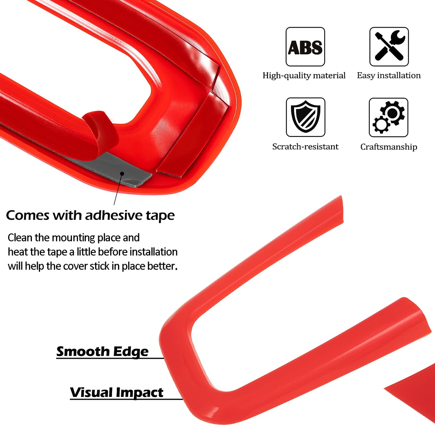 4X4WAVERS Full Set Interior Dashboard Decoration Trim Kit - 21pcs - Jeep Wrangler & Gladiator JL/JLU/4XE/JT 2018-2023 - 4X4 WAVERS