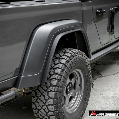 4x4wavers Fender Flares Trim Extension Protector - 4X4 WAVERS