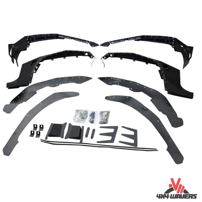 4x4wavers Armor Crusher Style Fender Flares Guards - 4X4 WAVERS