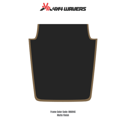 Kit d'autocollants 4x4wavers pour capot JK – Autocollants en vinyle pour Jeep Wrangler – Fabriqué au Canada