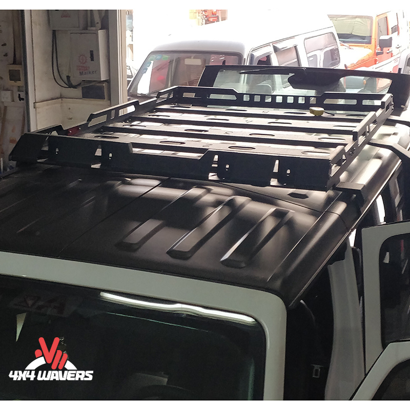 4x4wavers Roof Rack with 2 Side Ladders Set - Legend Offroad Style - 4X4 WAVERS