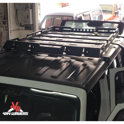 4x4wavers Roof Rack with 2 Side Ladders Set - Legend Offroad Style - 4X4 WAVERS