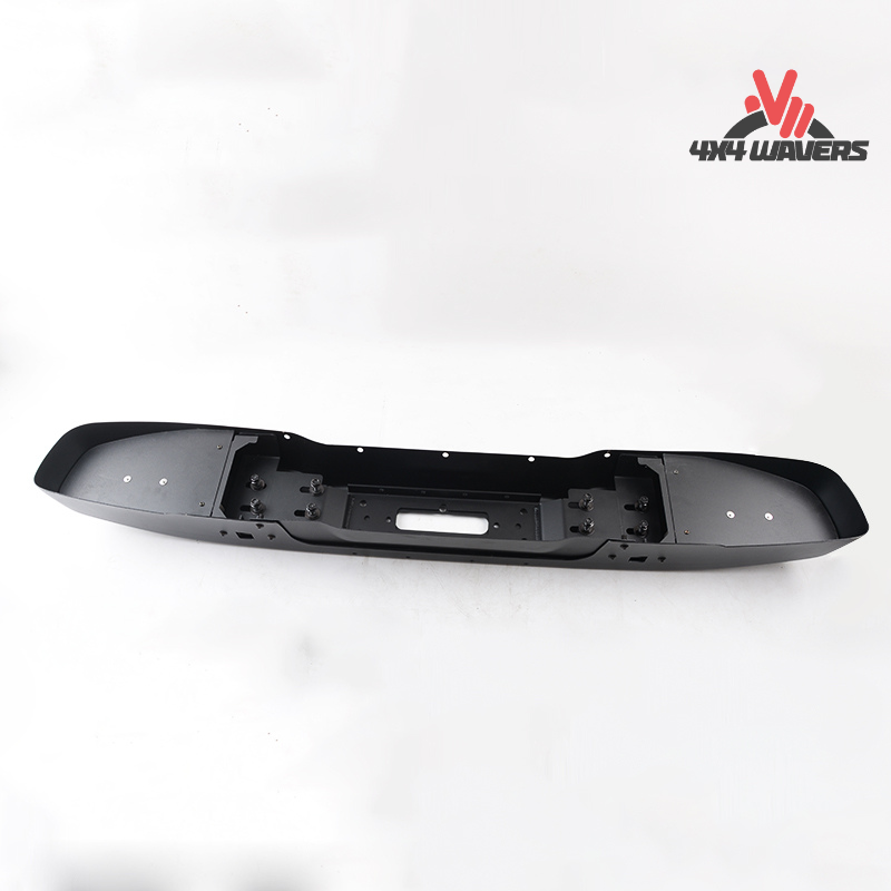 4x4wavers Front Bumper - Advanced Flat Style with lights - 4X4 WAVERS