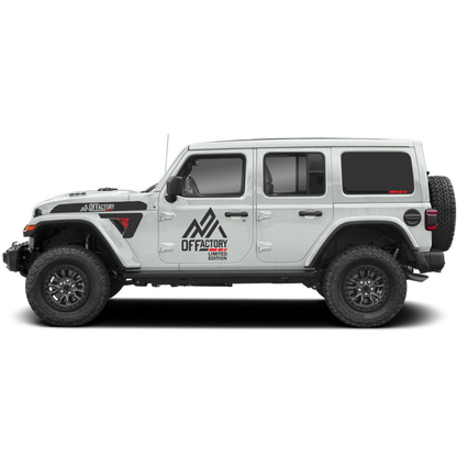 CARCODE Full Body Decal Kit - OFFACTORY Limited Edition - For Jeep Wrangler JL / JLU 2018+ - Hood, Fender, Door, Rear Window and Tailgate Graphics - Premium Vinyl