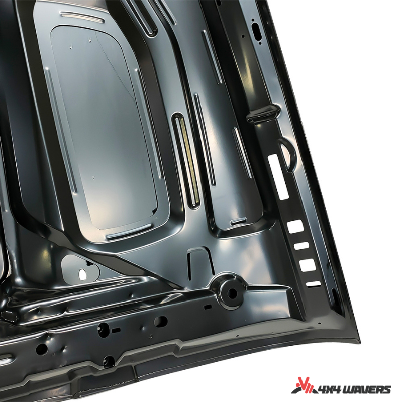 4x4wavers Hood - Capsule Style with transparent window for Engine - 4X4 WAVERS