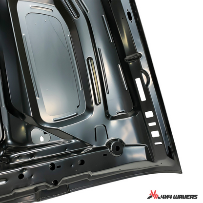 4x4wavers Hood - Capsule Style with transparent window for Engine - 4X4 WAVERS