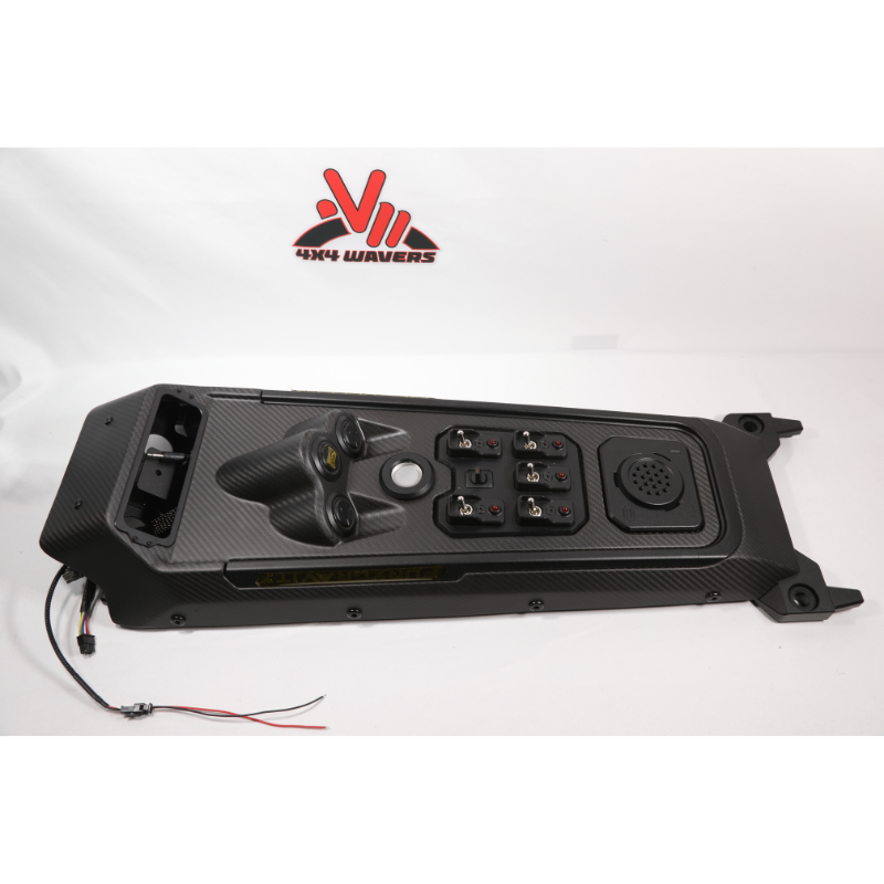 4x4wavers Fury Overhead Multifunction Control Module Carbon Fiber Set - Fury Gravity Style - 4X4 WAVERS