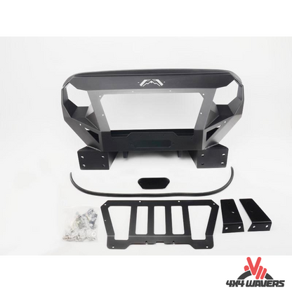 4x4wavers Metal Armor Body Kit Face - Short Tank Face Style - 4X4 WAVERS