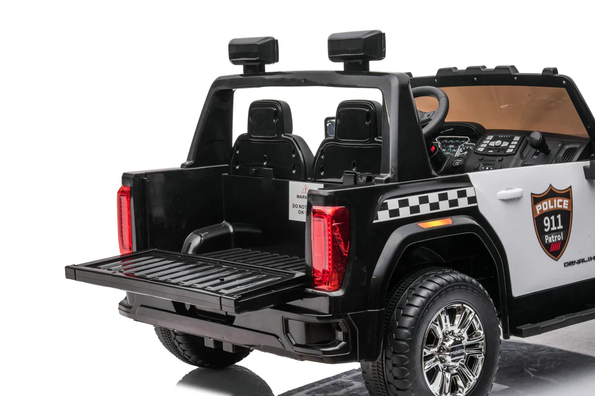 2026 UPGRADED GMC Sierra 24V 2 Seater Kids Ride On Car With Remote Control