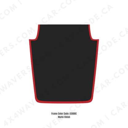 4x4wavers Decal Sticker Kit for JK Hood  – Vinyl Car Decals for Jeep Wrangler Models – Made in Canada - 4X4 WAVERS