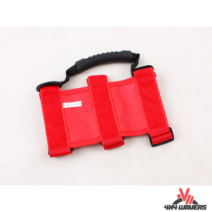 4x4wavers Canvas Roll Bar Handle (1 unit) Red - 4X4 WAVERS