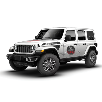 CARCODE Full Body Decal Kit - Viking Warrior Edition - For Jeep Wrangler JL/JLU 2018+ – Hood, Fender, Door, Rear Window and Tailgate Graphics – 2 Color Vinyl