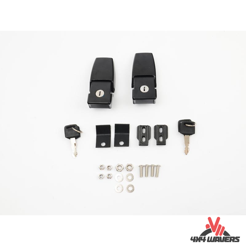 4x4wavers Hood Side Latches with Key Lock - 4X4 WAVERS