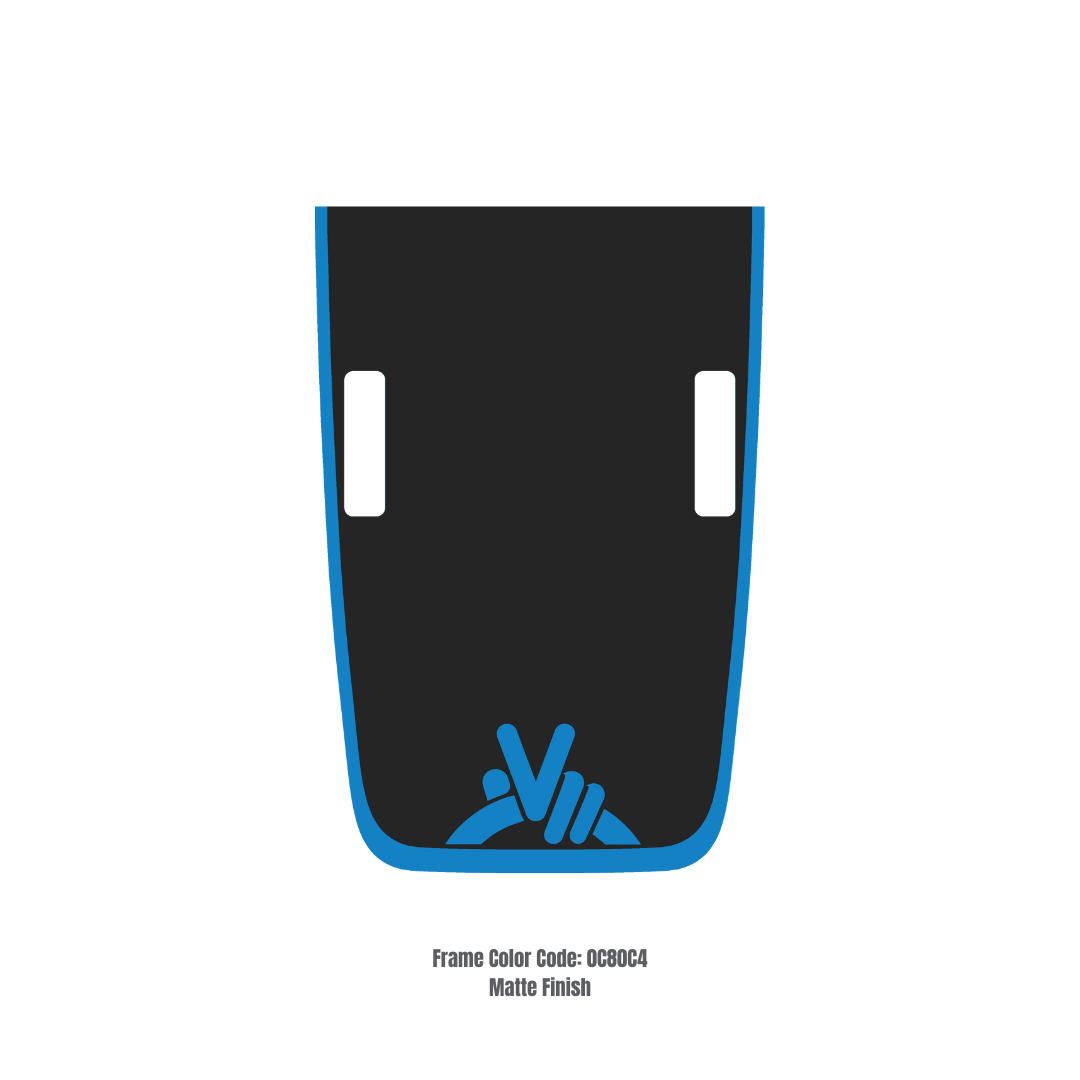 CARCODE Hood Decal/Sticker - Wave Style Kit – for JL/JLU/JT/4XE Rubicon Hood – Made in Canada - 4X4 WAVERS