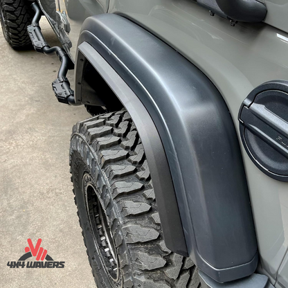 4x4wavers Fender Flares Trim Extension Protector - 4X4 WAVERS