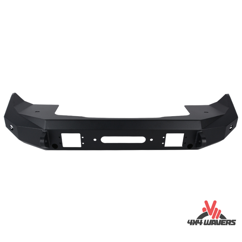 4x4wavers Front Bumper - WAVERS Style with Sensor Holes - 4X4 WAVERS