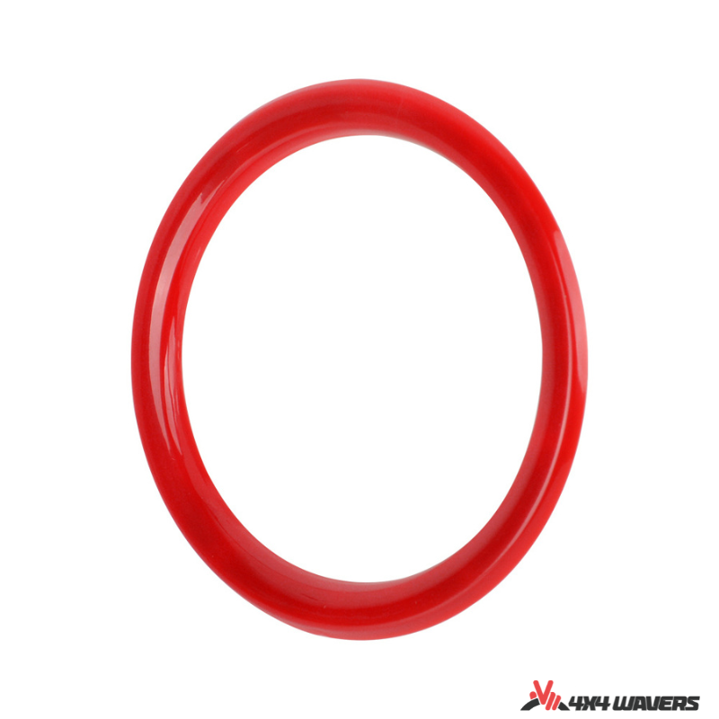 4x4wavers Dashboard Air Conditioner Vent Circle Ring Cover (Red) - 4X4 WAVERS