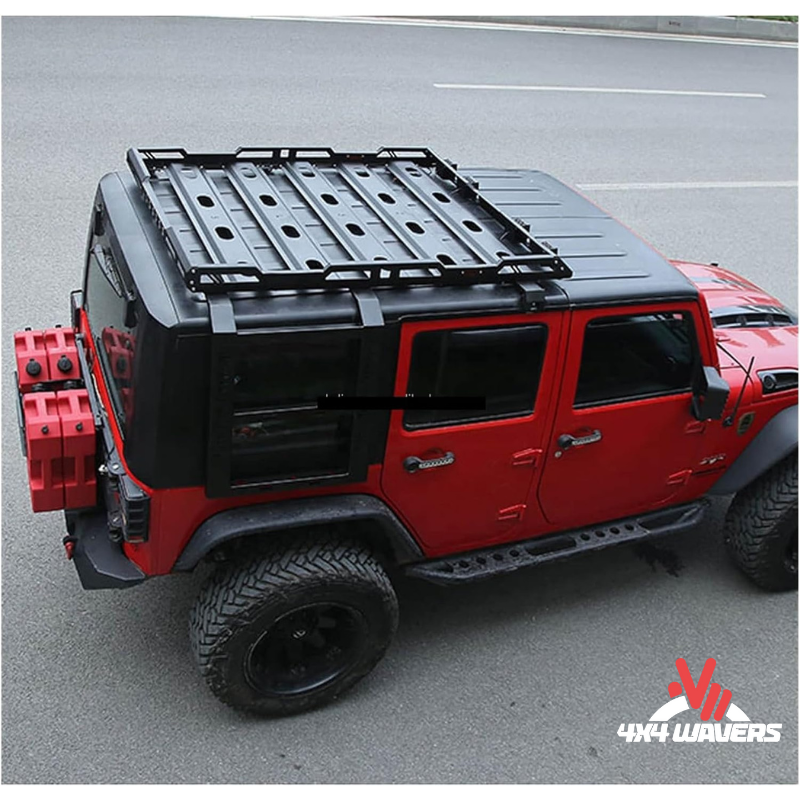 4x4wavers Roof Rack with 2 Side Ladders Set - Legend Offroad Style - 4X4 WAVERS