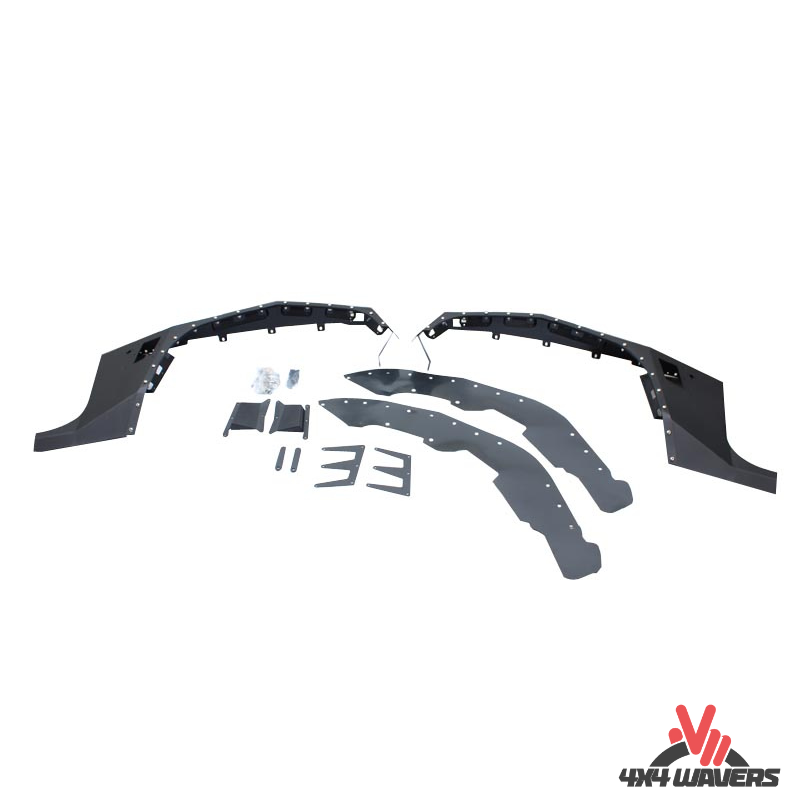 4x4wavers Armor Crusher Style Fender Flares Guards - 4X4 WAVERS