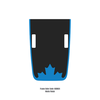 Hood Decal Sticker – CANADA Style Kit – for JL/JLU/JT/4XE Rubicon Hood – Made in Canada - 4X4 WAVERS