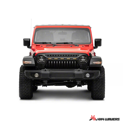 4x4wavers Grille - New Lighting Style Style Front Grille - 4X4 WAVERS