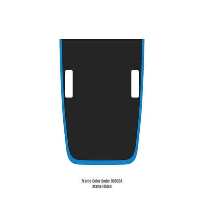 CARCODE Hood Decal/Sticker – for JL/JLU/JT/4XE Rubicon Hood – Made in Canada - 4X4 WAVERS