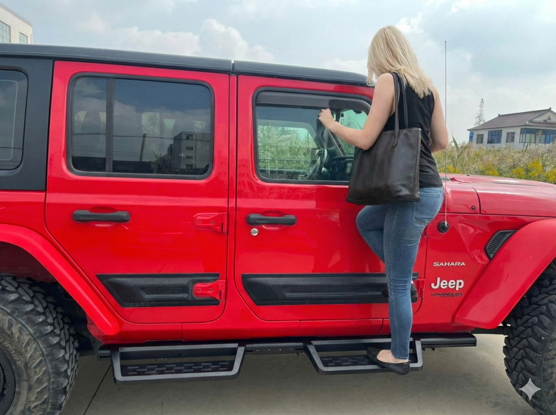 OFFactory Detachable Side Steps Rock Sliders | Max Offroad Edition - Jeep Wrangler JLU/4XE 2018+ | OFFactory by 4X4WAVERS (Image 10)