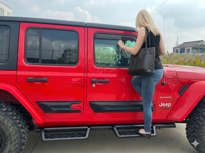 OFFactory Detachable Side Steps Rock Sliders | Max Offroad Edition - Jeep Wrangler JLU/4XE 2018+ | OFFactory by 4X4WAVERS (Image 10)
