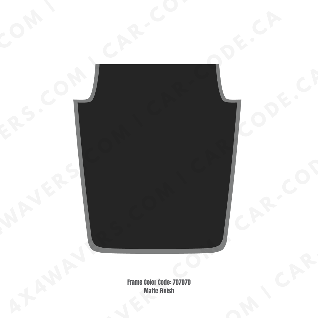 4x4wavers Decal Sticker Kit for JK Hood  – Vinyl Car Decals for Jeep Wrangler Models – Made in Canada - 4X4 WAVERS