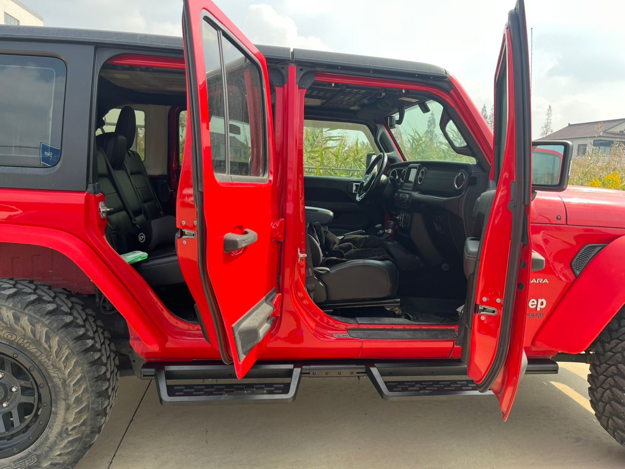 OFFactory Detachable Side Steps Rock Sliders | Max Offroad Edition - Jeep Wrangler JLU/4XE 2018+ | OFFactory by 4X4WAVERS (Image 12)