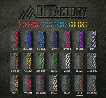 OFFactory Custom Premium Performance Steering Wheel - Jeep Wrangler & Gladiator JL/JLU/4XE/JT 2018+