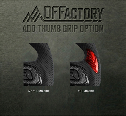 OFFactory Custom Premium Performance Steering Wheel - Jeep Wrangler & Gladiator JL/JLU/4XE/JT 2018+