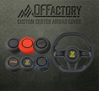 OFFactory Custom Premium Performance Steering Wheel - Jeep Wrangler & Gladiator JL/JLU/4XE/JT 2018+