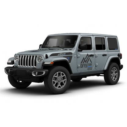 CARCODE Full Body Decal Kit - OFFACTORY Limited Edition - For Jeep Wrangler JL / JLU 2018+ - Hood, Fender, Door, Rear Window and Tailgate Graphics - Premium Vinyl