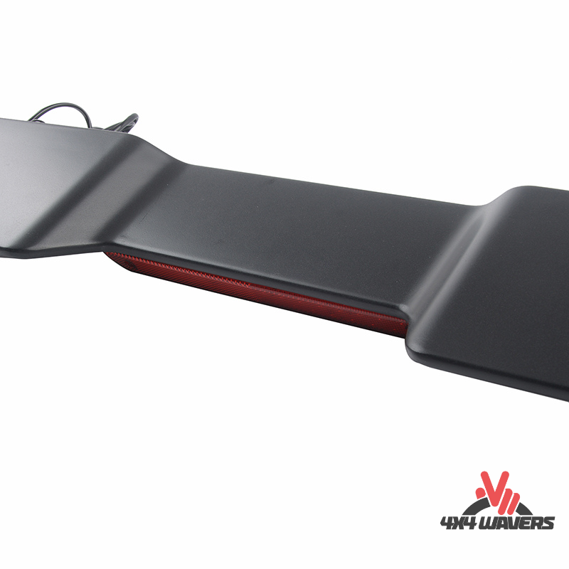 4x4wavers Rear Top Spoiler with Brake LED Light - 4X4 WAVERS