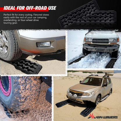 4x4wavers Offroad Recovery Traction Board, Traction Mat for Mud, Sand and Snow - 4X4 WAVERS